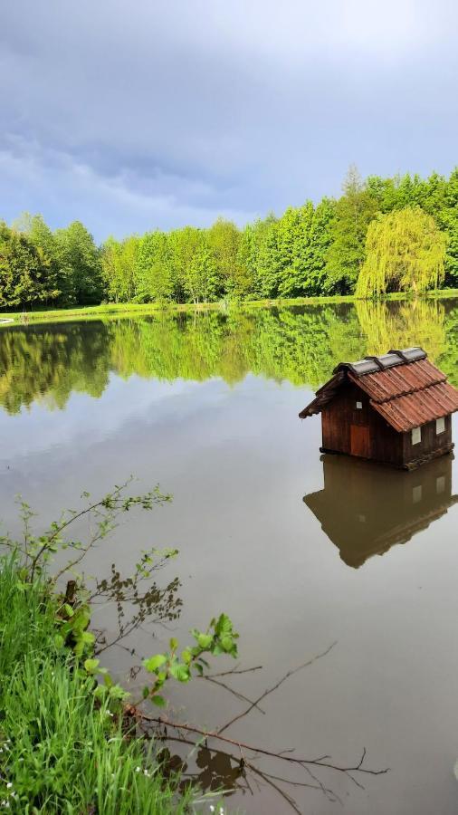 Bed and Breakfast Les Etangs Du Moulin D'Harcy Lonny Esterno foto