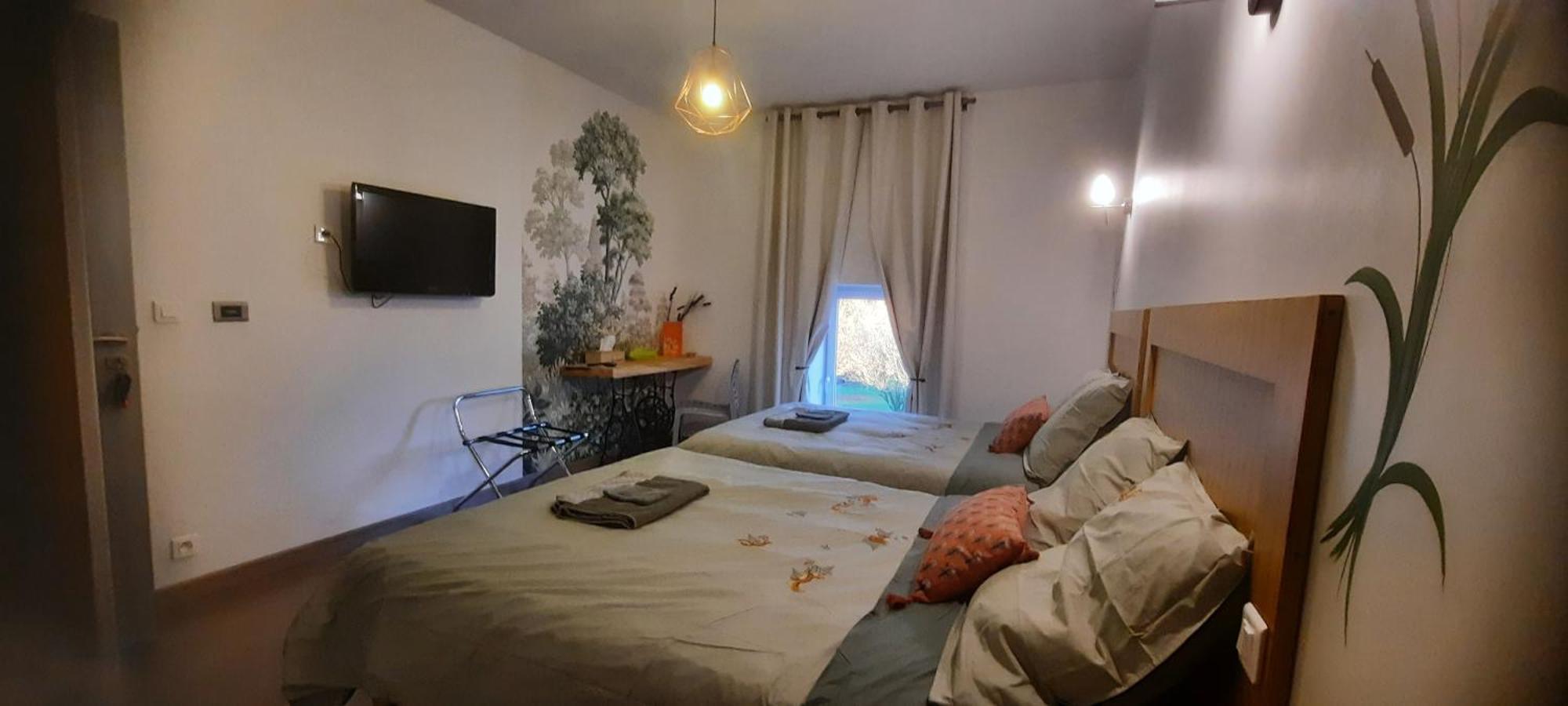 Bed and Breakfast Les Etangs Du Moulin D'Harcy Lonny Esterno foto